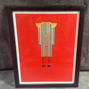 Fred Birchal David Bowie Framed & Glazed 15x12" Print