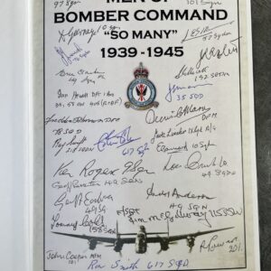 Bomber Command Reflections of War: Armageddon - Bowman Hardback Book - MULTI-SIGNED by Pilots