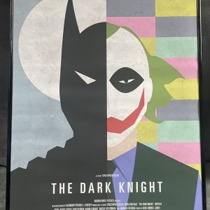 Batman Joker Dark Knight Film Poster Framed