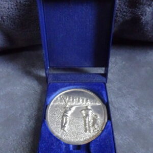 Golf Medal Boxed Unengraved