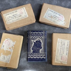 Five 1930's Useful Knowledge Books