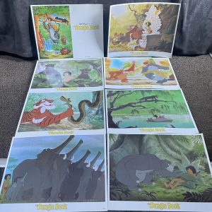 Jungle Book - Full Set of 8x Lobby Cards Publicity Stills