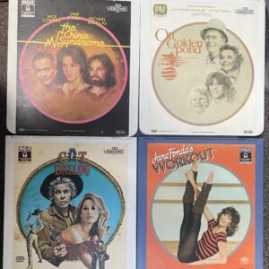 Jane Fonda ~ CED Videodisc Bundle