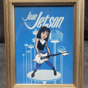 JOAN JETT Framed Futuristic 8x6 Photo Print in Style of The Jetsons TV Show