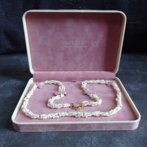 Vintage Freshwater Pearl Necklace in Original Box