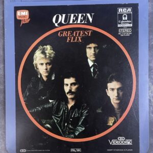 Queen Greatest Flix - Rare Collectors Item CED Videodisc RCA 1983