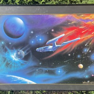 Star Trek ~ 'Future’s End' by Michael David Ward - Limited Edition Lithograph w/ COA