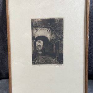 Alfred Van Neste (1874-1969) Signed Limited Edition (15/50) Etching