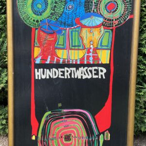 Hundertwasser Original World Tournee Poster