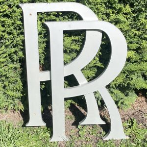 Large Rolls Royce Symbol Logo Display Sign