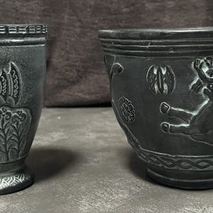 Hand-crafted Native American Yaupon Tea Cups