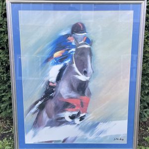 Victor Spahn Horse & Rider Print