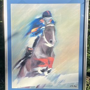 Victor Spahn Horse & Rider Print