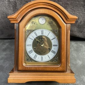 Vintage Tempus Fugit Quartz Mantel Clock