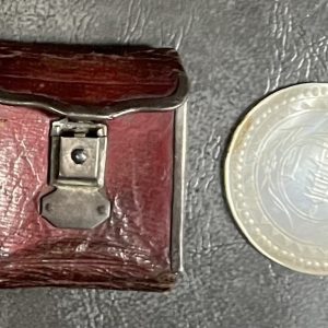 Chinese Mother of Pearl Gaming Token with Case