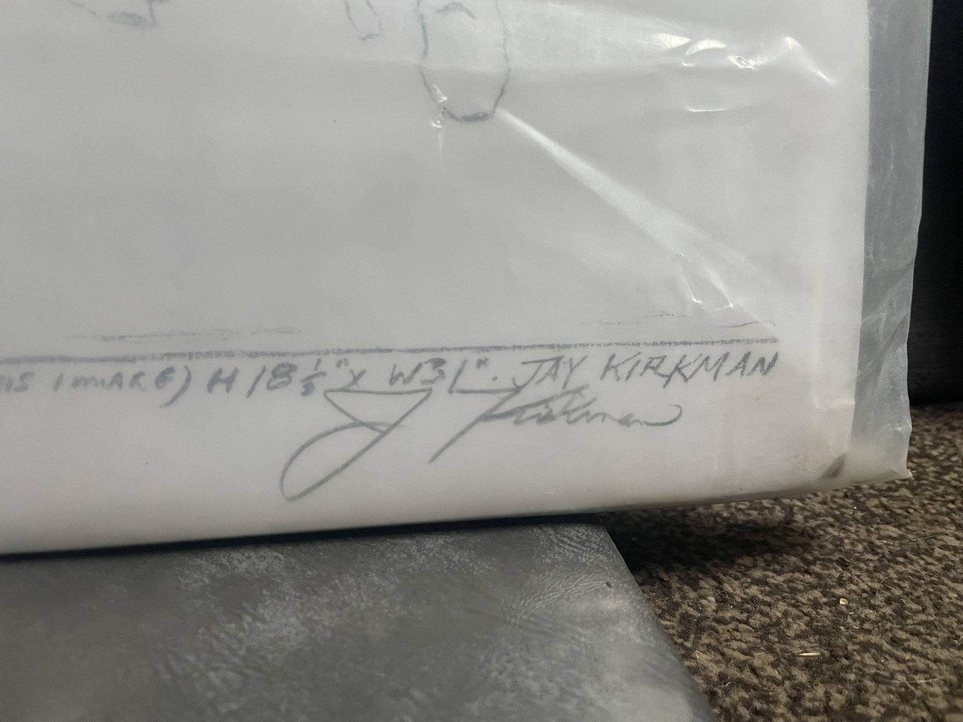 Jay Kirkman 'Summer' Signed Sketch & Artist's Proof + 'After the Race' AP - Image 6