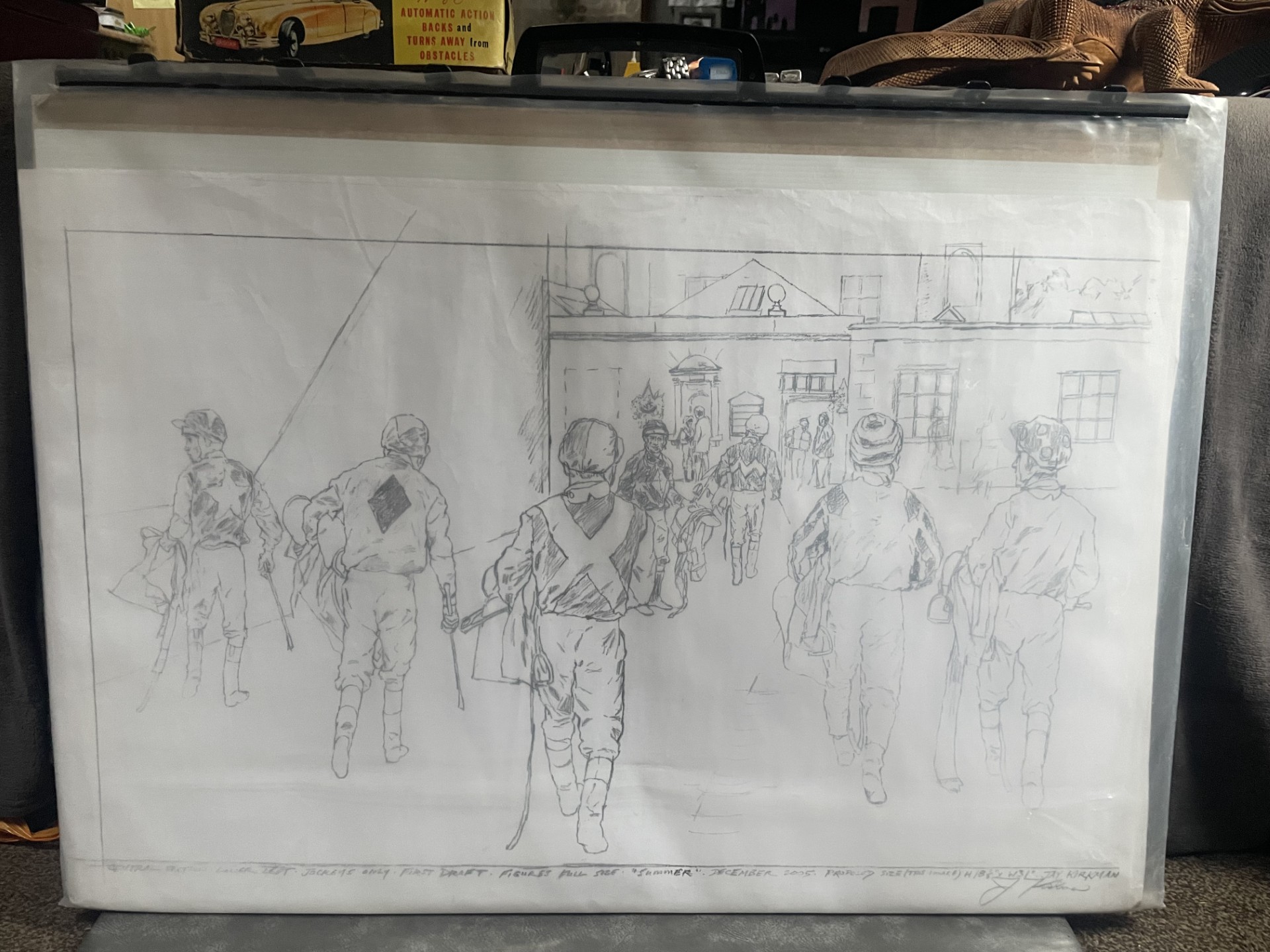 Jay Kirkman 'Summer' Signed Sketch & Artist's Proof + 'After the Race' AP - Image 7