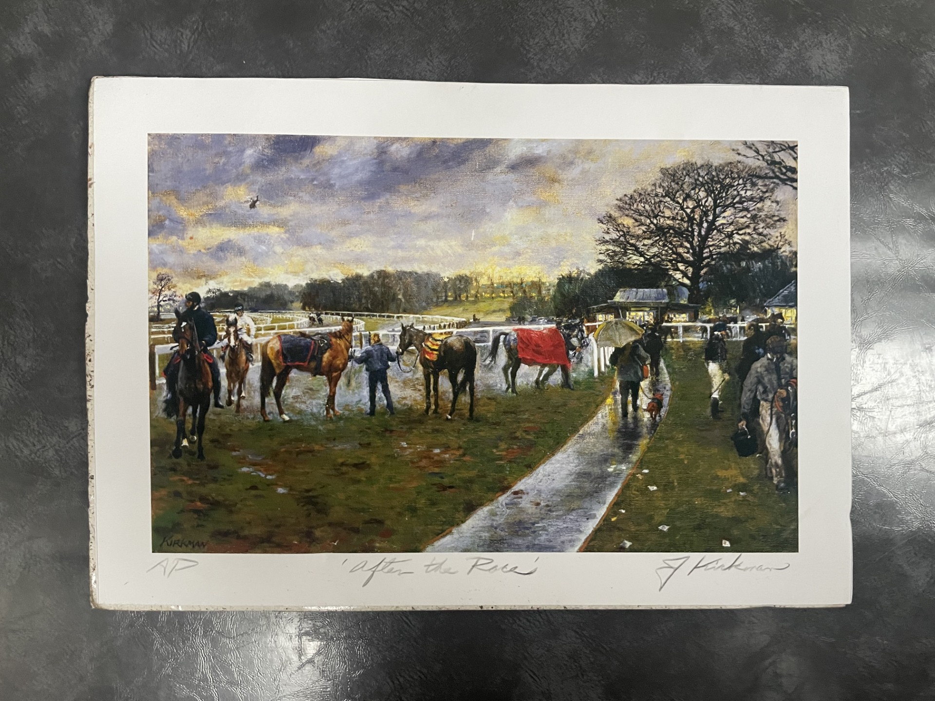 Jay Kirkman 'Summer' Signed Sketch & Artist's Proof + 'After the Race' AP - Image 9