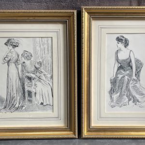 Charles Dana Gibson Girl Portrait Prints
