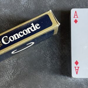 Concorde British Airways Playing Cards