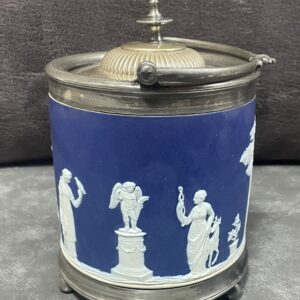 Wedgewood Jasperware Ice Bucket Silver-Plated