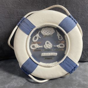 Sailors Nautical Knot Display in Life Belt