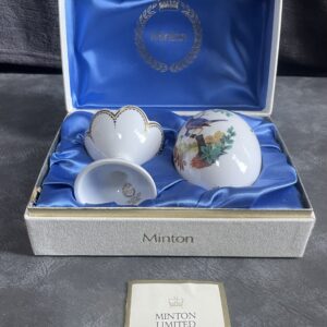 Minton ‘First Egg’ Limited Edition Bone China Egg & Stand