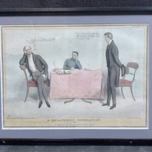 Thomas McLean Hand Coloured Political Cartoon 1832