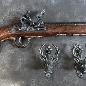 Reproduction Flintlock Pirate Pistol Italian 18th Century