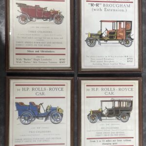Rolls Royce 1930's Car Advertisements