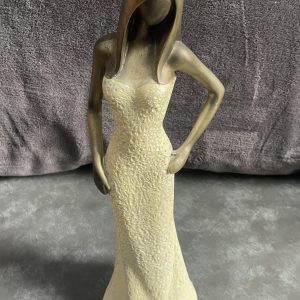 Elegant Lady Sculpture 17 inches High