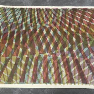 James C Tarr Signed and Dated Abstract