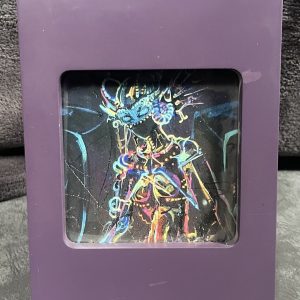 Acrylick Alchemical Photo Print Artwork in Purple Frame