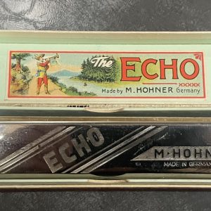 Vintage Hohner Echo Harmonica in Original Box