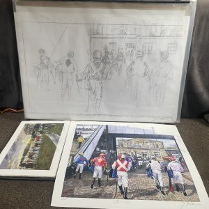 Jay Kirkman 'Summer' Signed Sketch & Artist's Proof + 'After the Race' AP