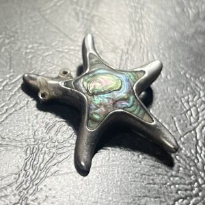 925 Silver ShanOre Starfish Pendant