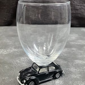Unusual Majorette VW Beetle Drinking Glass
