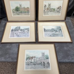 Glyn Martin Limited Edition Signed Prints of Henley-on-Thames