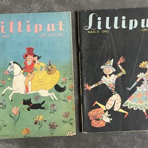 Two Vintage Lilliput Magazines - March & June 1945
