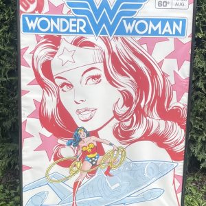 Large Wonder Woman DC Comics Cover #306 Framed Poster