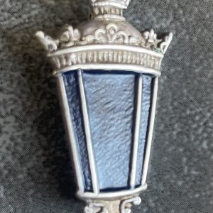 Sterling Silver Hallmarked Marcus & Beasley Street Lamp Brooch