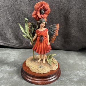Border Fine Arts Poppy Flower Fairy by S Norton - Limited Edition 209/500