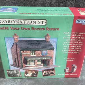 Coronation Street - Build Your Own Rovers Return Clay Brick Model by Gibsons