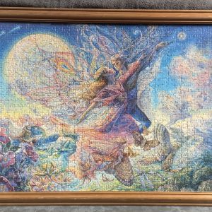 Framed Shakespeare Midsummer Night's Dream Titiana And Oberon Wall Puzzle
