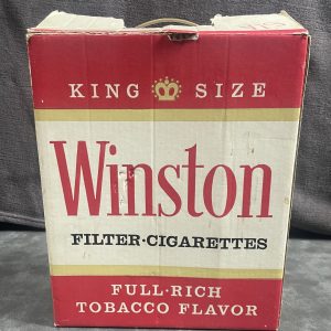 Large Winston Cigarettes USA Display Box