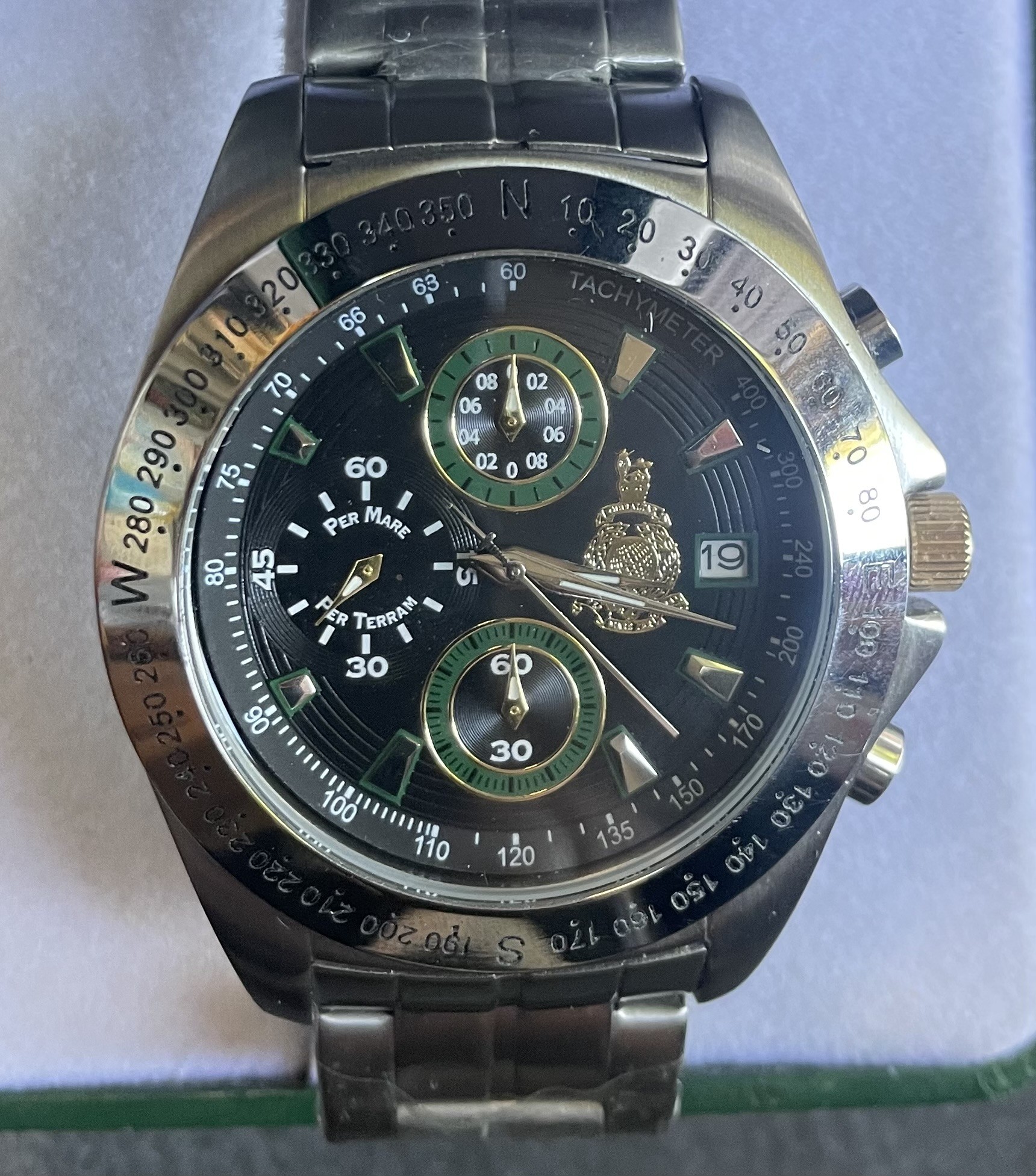 Limited Edition Royal Marines Commando Wristwatch - Image 2