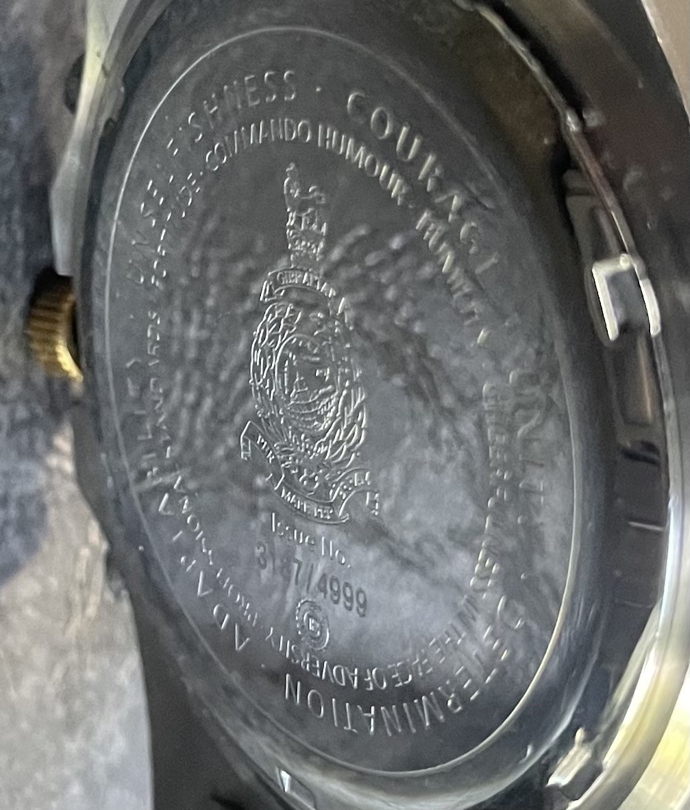 Limited Edition Royal Marines Commando Wristwatch - Image 4